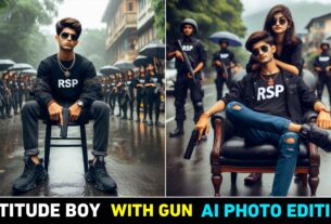 Attitude Boy With Gun Ai Photo Editing | Bing Image Creator