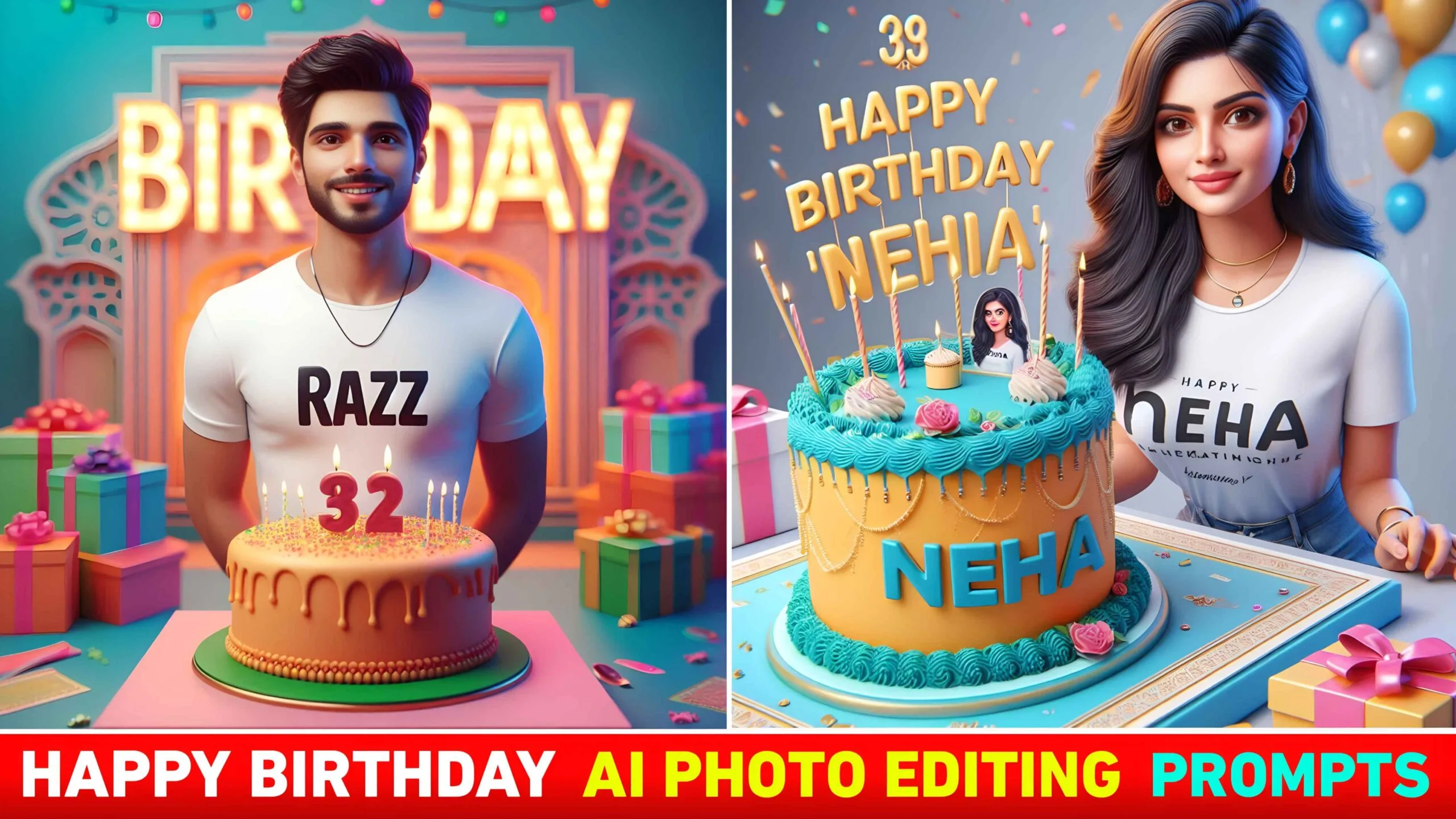 Happy Birthday Ai Photo Editing Prompts | Bing Image Creator