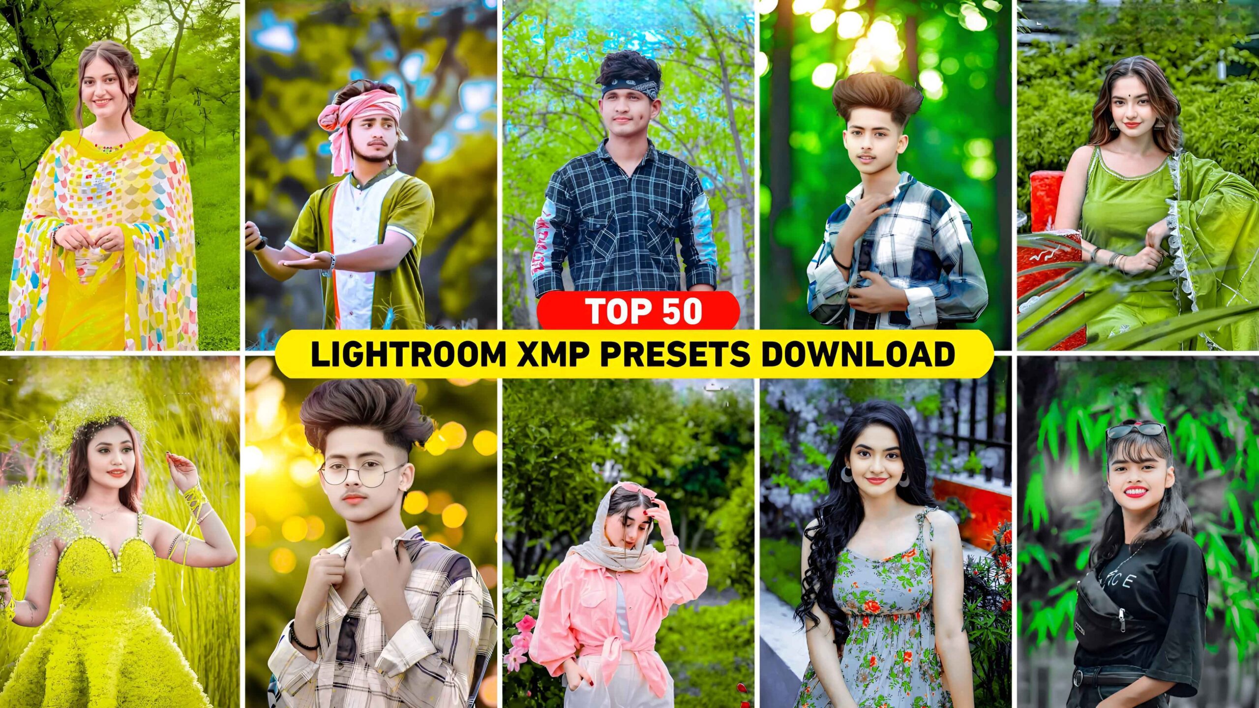 Top 50 Lightroom Xmp Presets