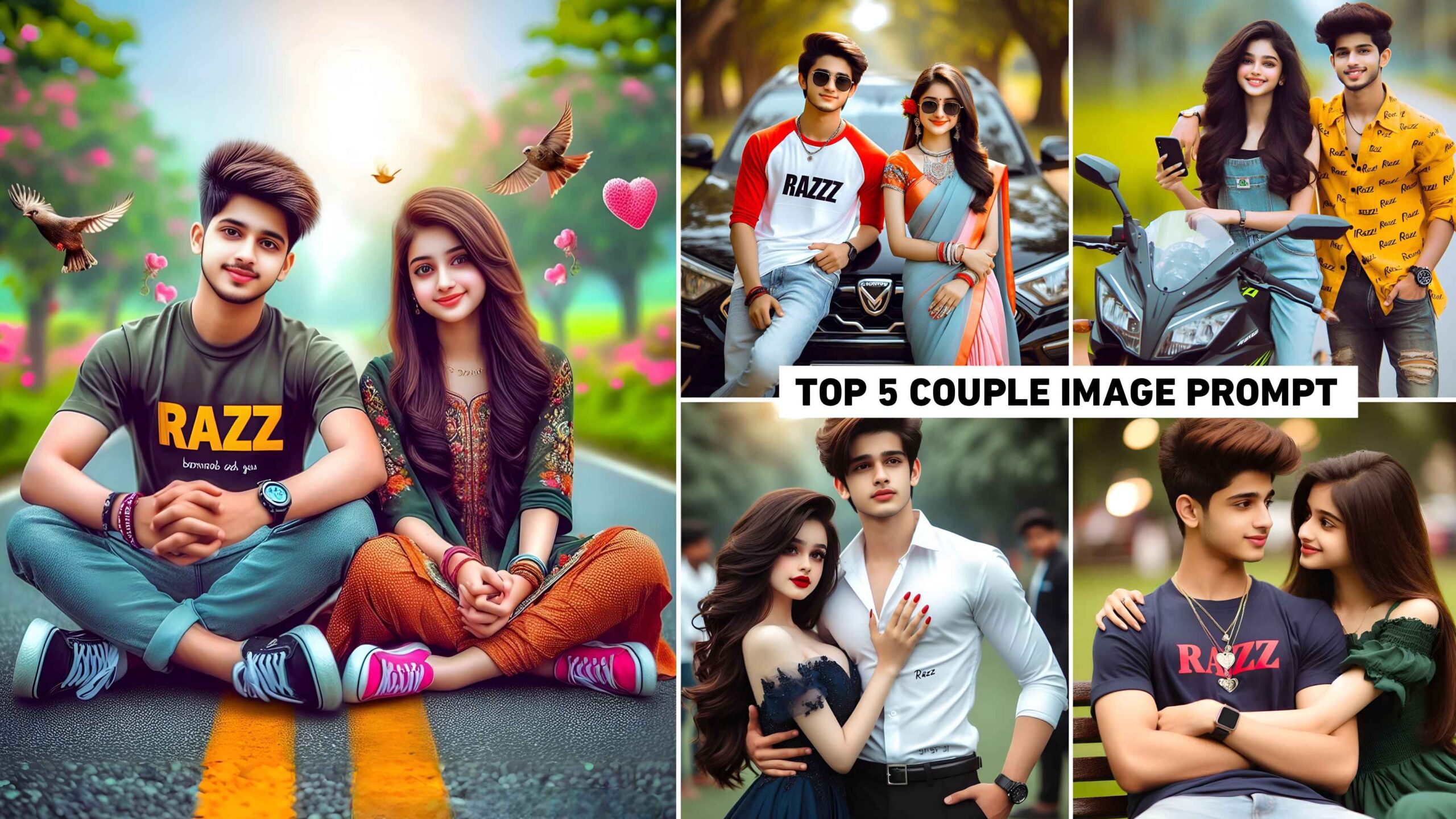 Top 5 Couple Name Ai Photo Editing | Bing Image Creator