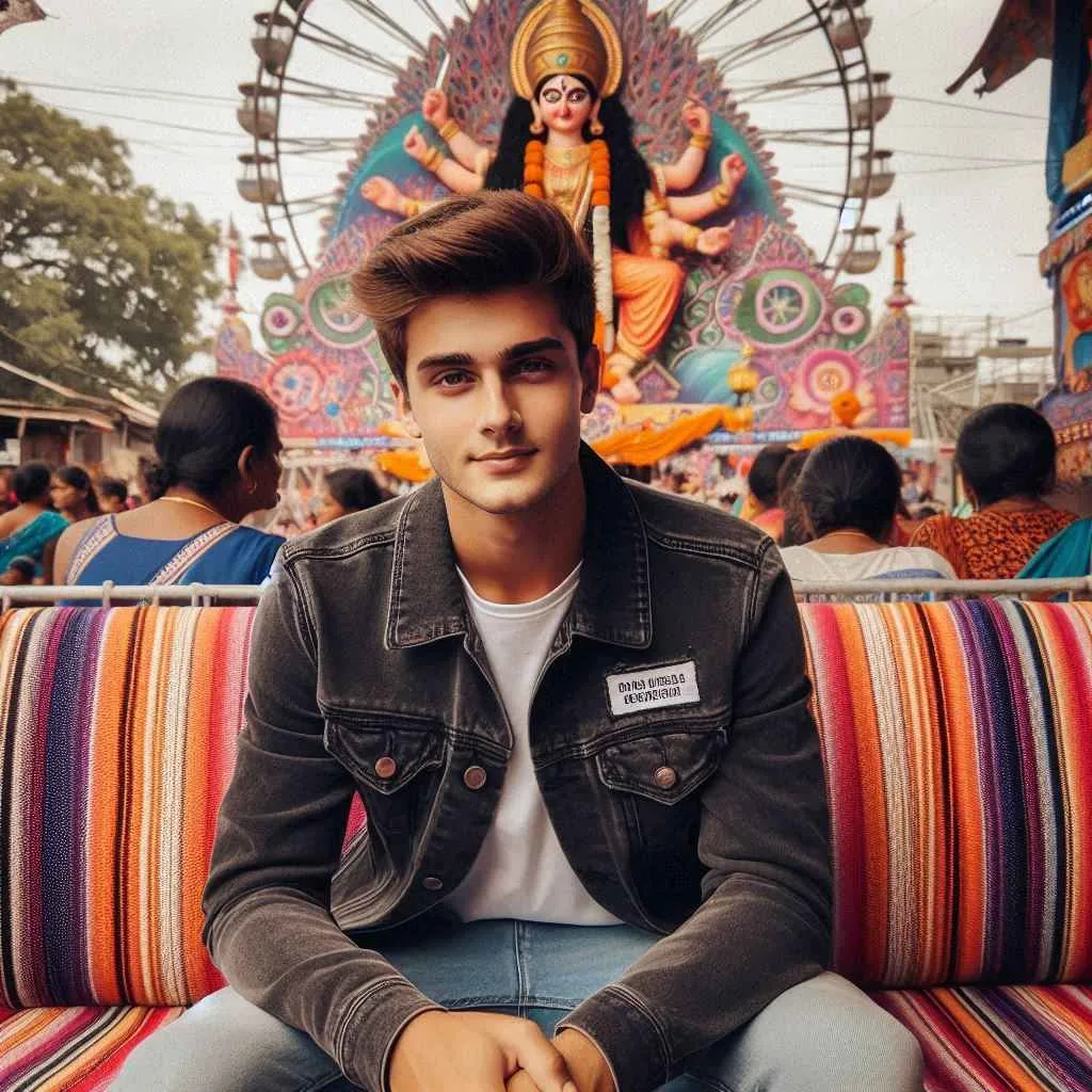 Durga Puja Mela Photo Editing