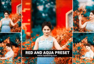 Red And Aqua Preset