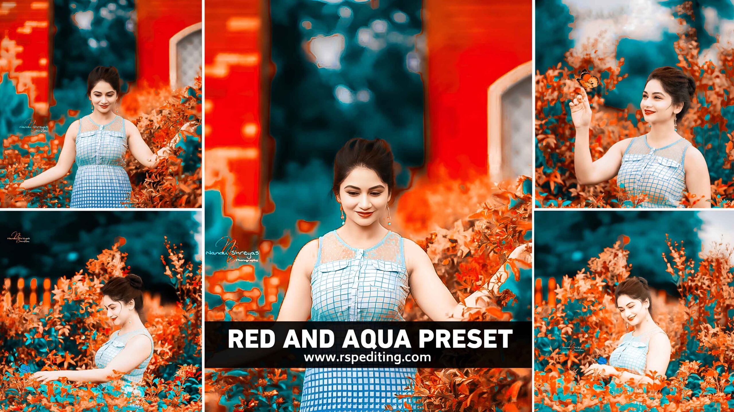 Red And Aqua Preset