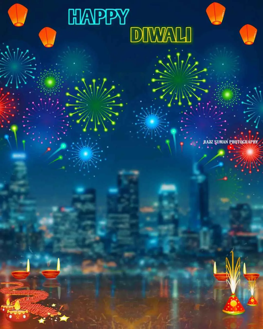 Happy Diwali Background