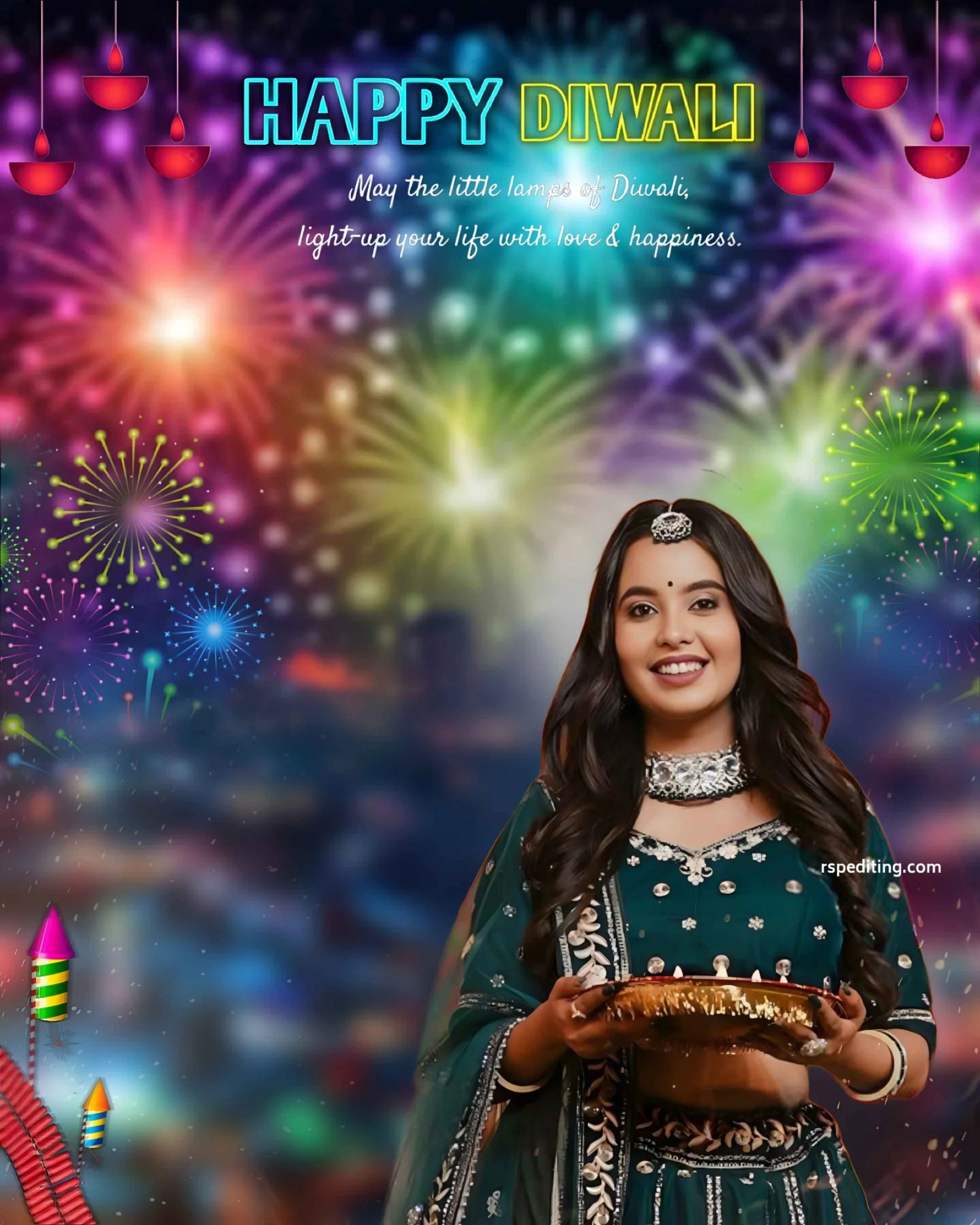 Diwali Editing Background