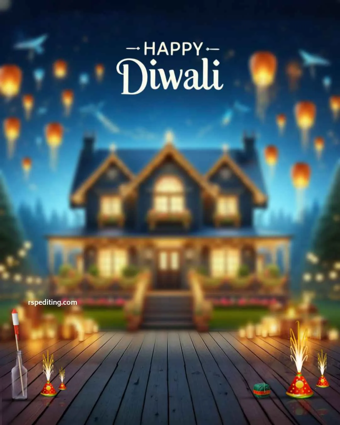 Diwali Photo Editing Background