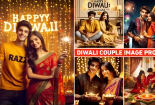 Diwali Couple Name Ai Photo Editing | Bing Image Creator