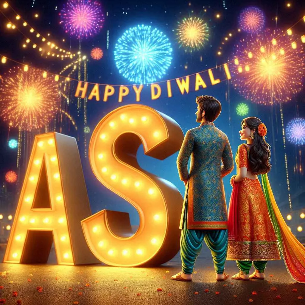 Diwali 3d Couple Ai Image Prompt