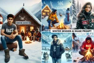 Winter Session Ai Photo Editing | Bing Image Creator