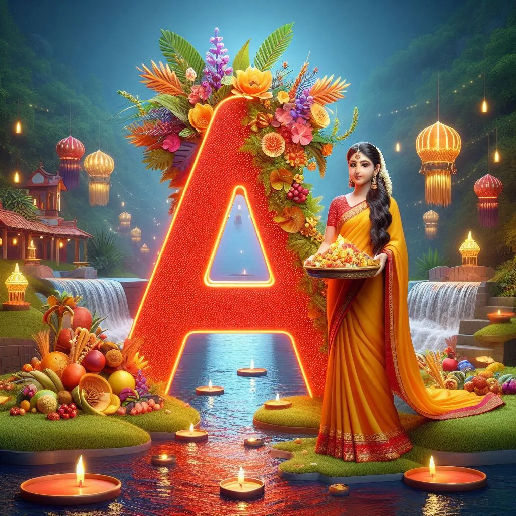 Chhath Puja 3d Name Photo Editing
