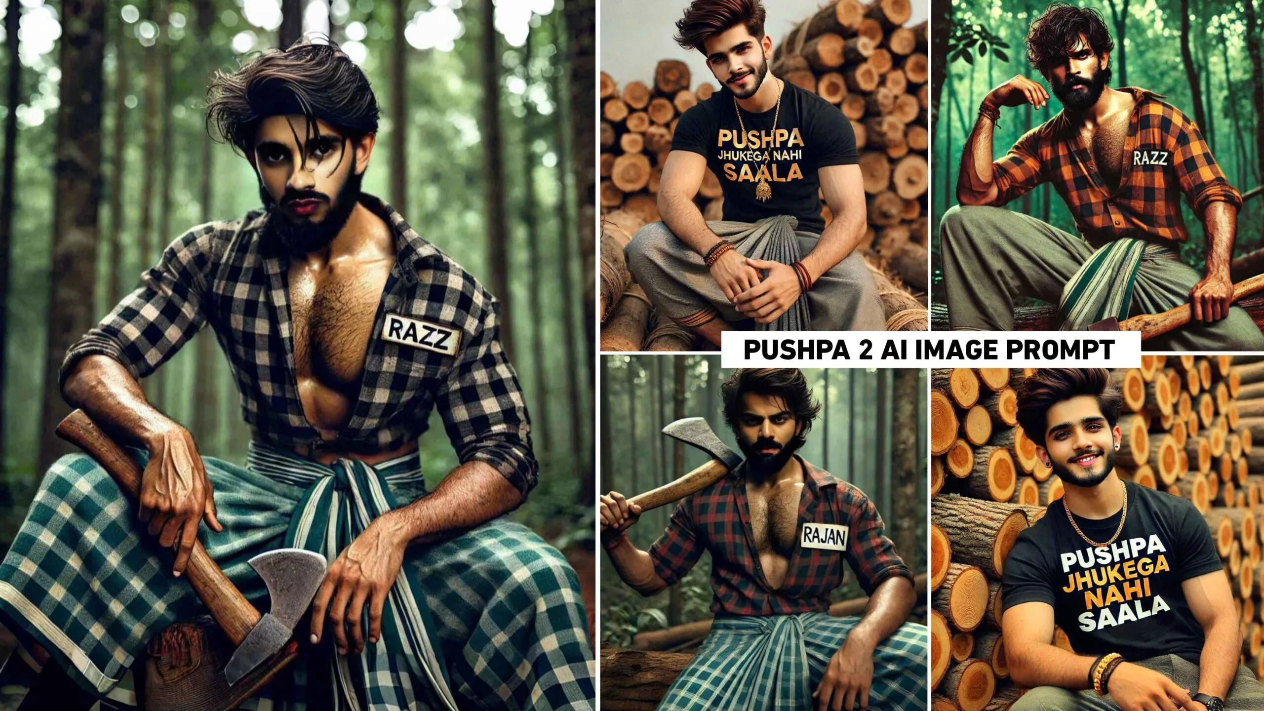 Pushpa 2 Ai Photo Editing Prompts | Bing Image Creator