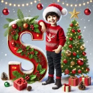 Christmas 3d Name Art Ai Photo Editing