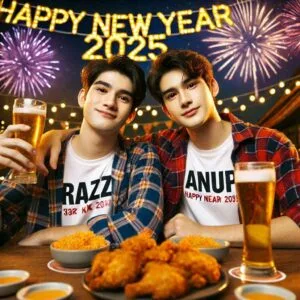 Happy New Year 2025 Ai Photo Editing Prompt