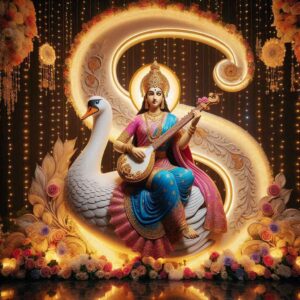 Saraswati Puja Photo Prompt