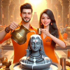 Shivratri Couple Name Ai Photo Editing