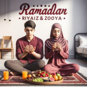 Ramadan Mubarak Couple Ai Photo Editing