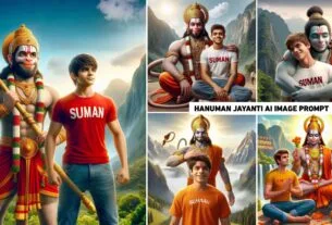 Hanuman Jayanti Ai Photo Editing Prompt | Bing Image Creator