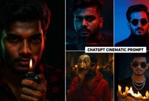 Top 10 Chatgpt Cinematic Photo Prompt | Chatgpt Sp Editz