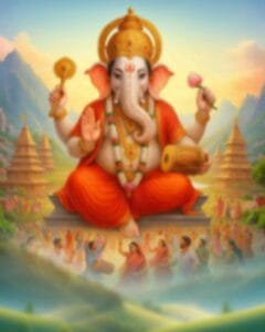 Ganesh Chaturthi Background