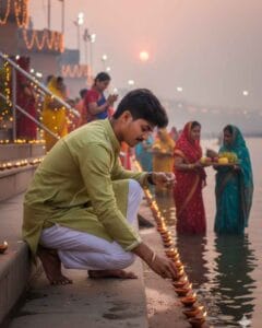 Chhath puja photo editing prompt