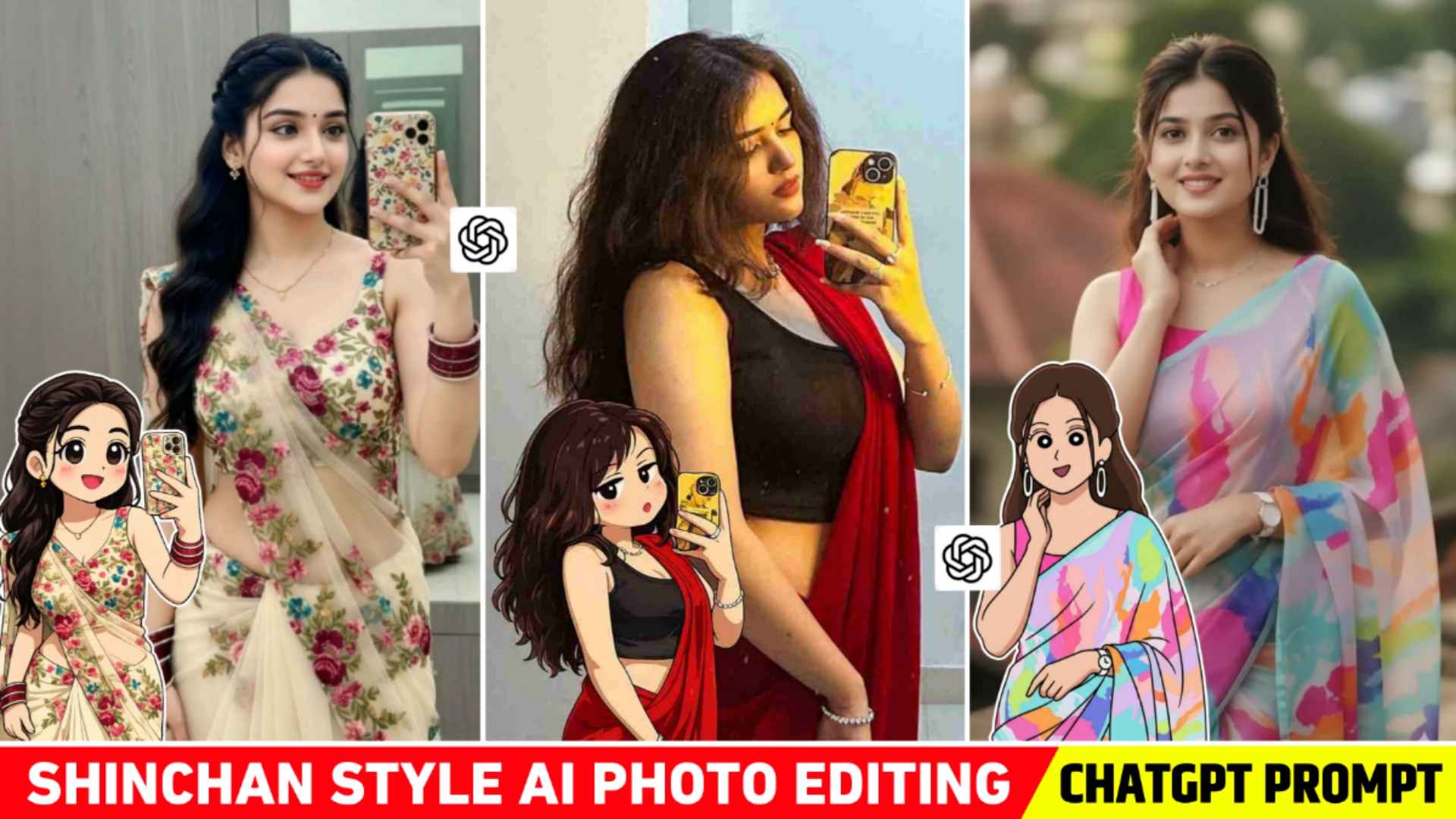 Chatgpt Shinchan Style Ai Photo Editing Prompt - Shinchan Prompt