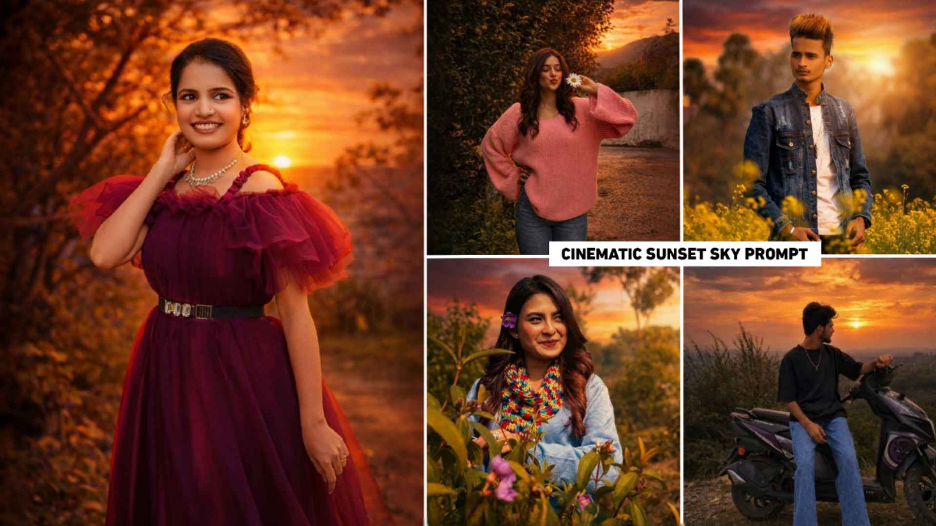 Chatgpt Cinematic Sunset Ai Photo Editing Prompts 2026