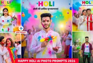 Gemini Happy Holi Ai Photo Editing Prompts 2026 | Holi Prompt