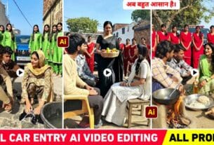 Instagram Trending Girl Car Entry Ai Video Editing 2026