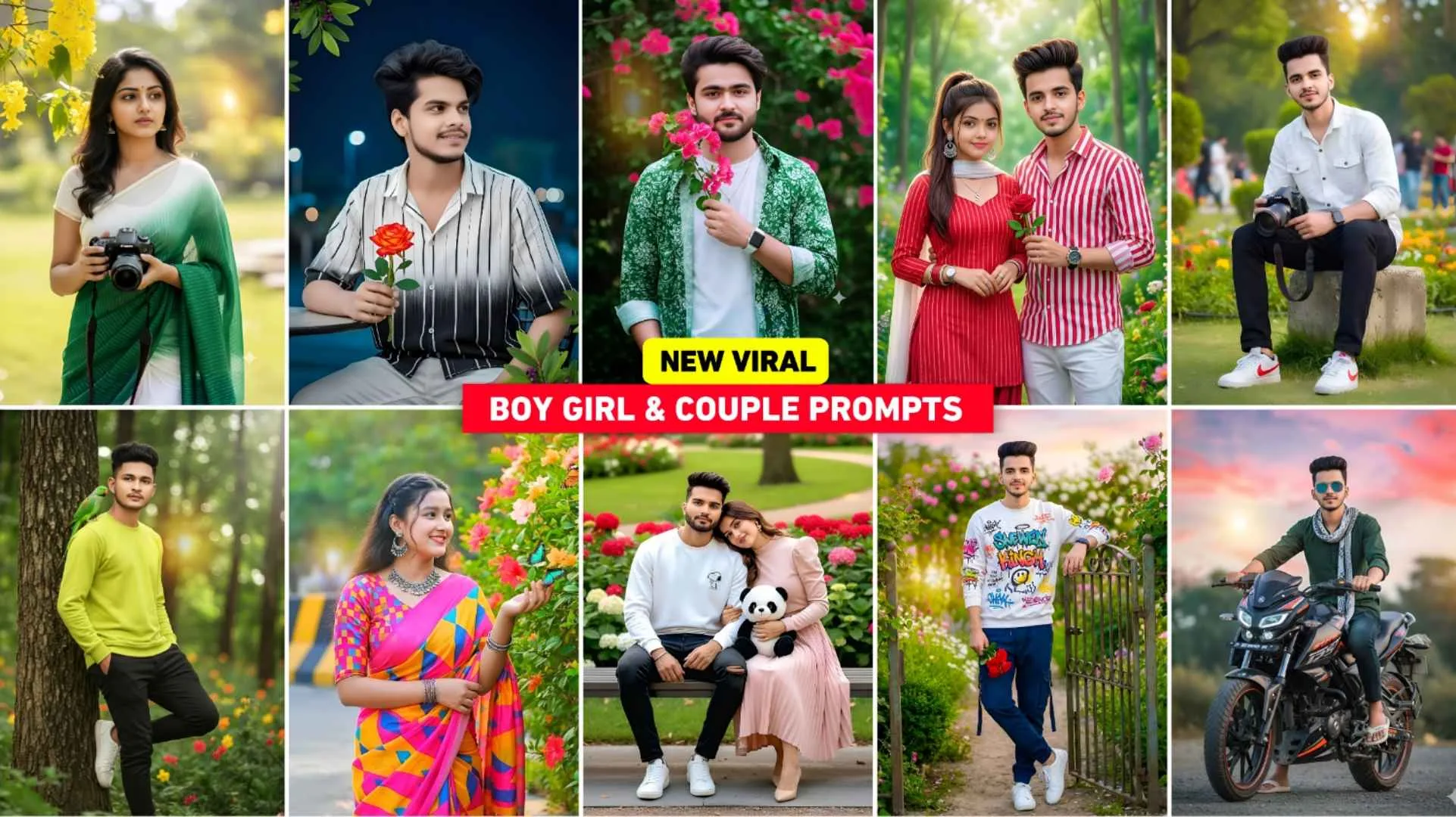 New Viral Boy Girl And Couple Ai Photo Editing Prompts 2026