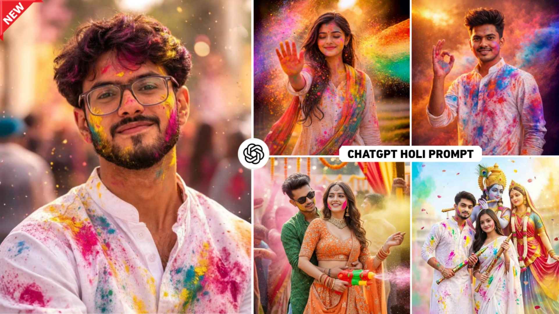 Chatgpt New Holi Ai Photo Editing Prompt 2026