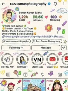 Instagram Profile Hand Drawing Prompt