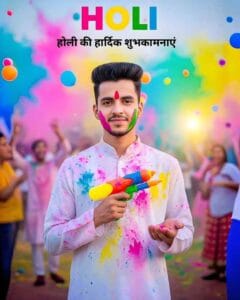 Gemini happy holi prompt