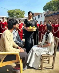 Trending girl car entry ai video editing