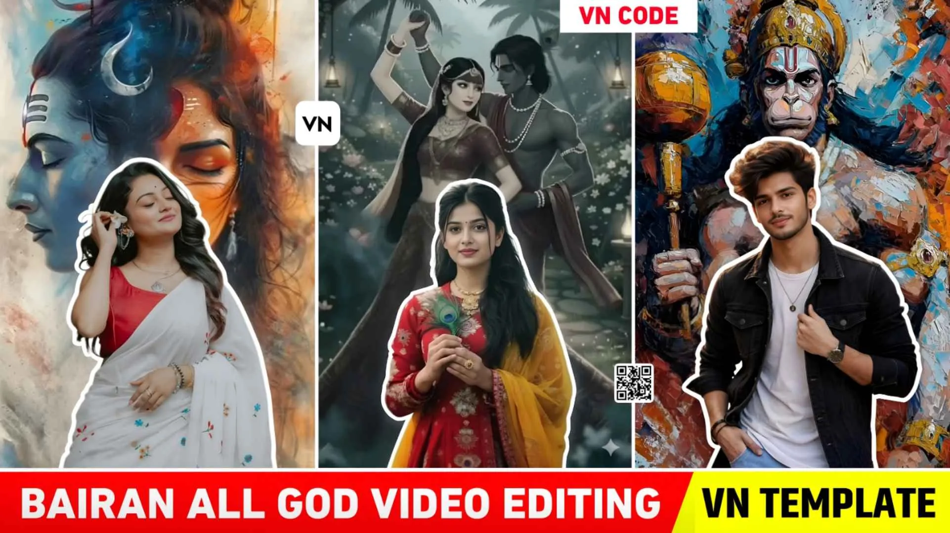 Barian Song God Reels Editing Vn Template - All God Template