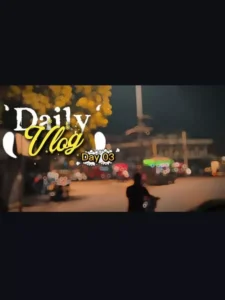 Mini vlog template capcut