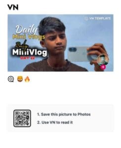 Mini Vlog Vn Template