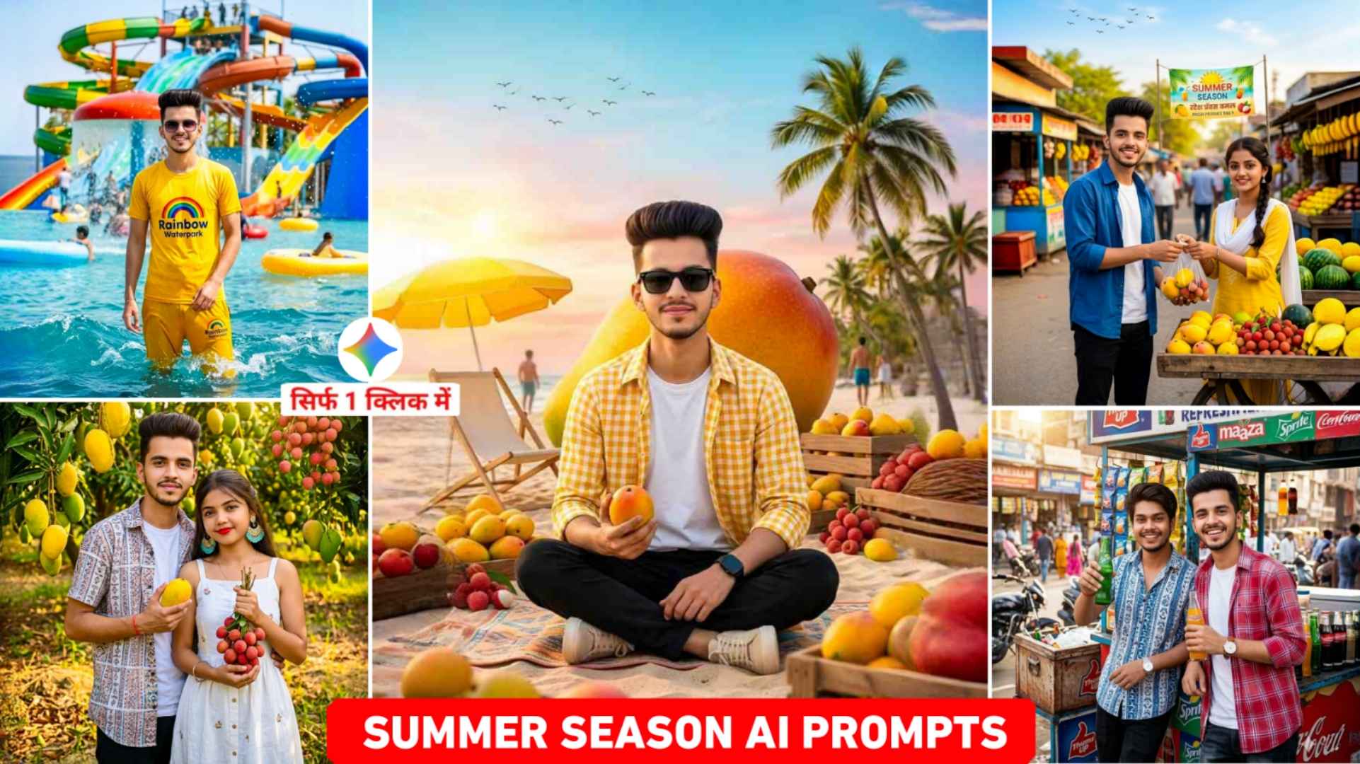 Summer Season Ai Photo Editing Prompts 2026 | Google Gemini