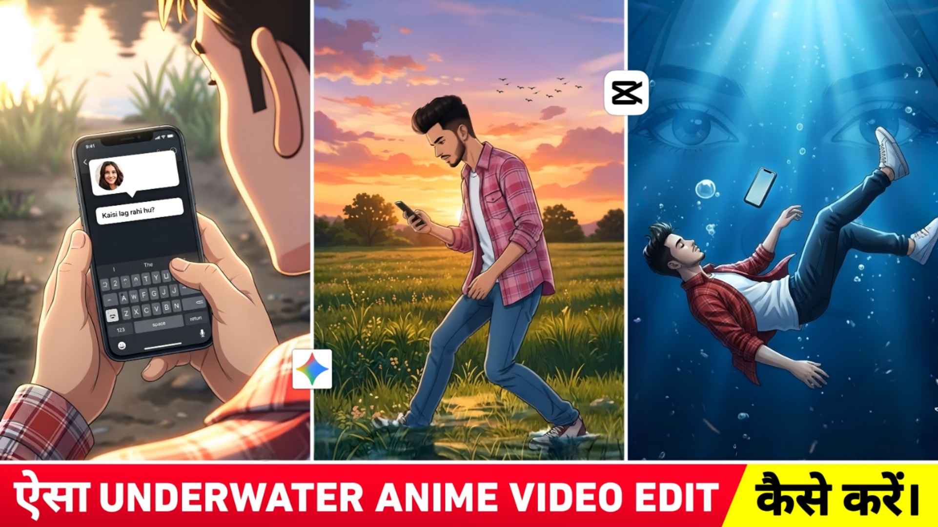 Instagram New Viral Underwater Anime Style Ai Video Editing