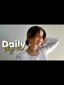 Daily mini vlog template capcut