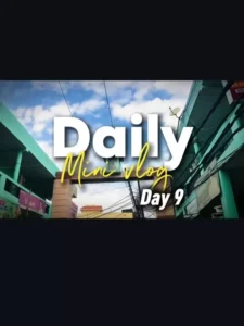 Daily vlog new template