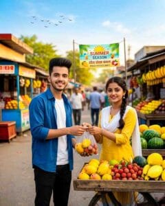 Summer ai photo prompt