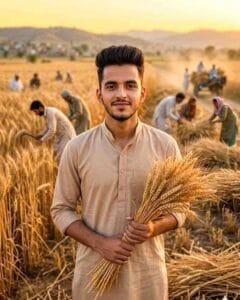 Gehu katai ai photo editing