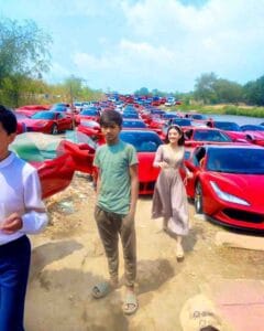 Car entry ai video editing