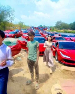 Car entry ai video editing