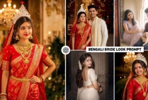 Trending Bengali Bride Look Ai Photo Editing Prompts | Shadi Look Prompt