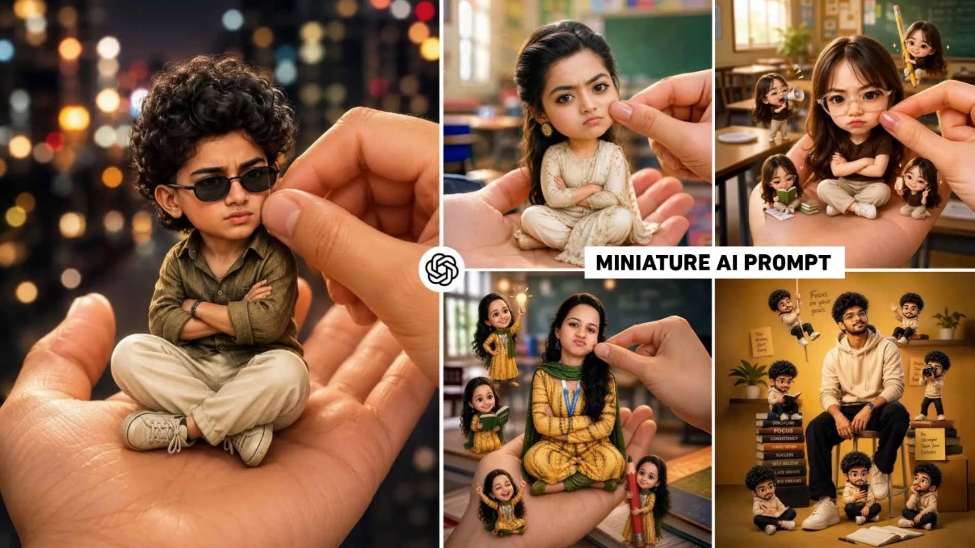 New Viral Miniature Ai Photo Editing Prompts | Chatgpt & Gemini Ai