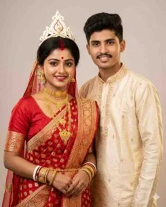 Bengali Bride Couple Prompt