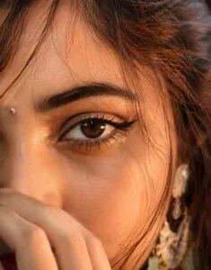 Close Up Eyes Girl Ai Prompt