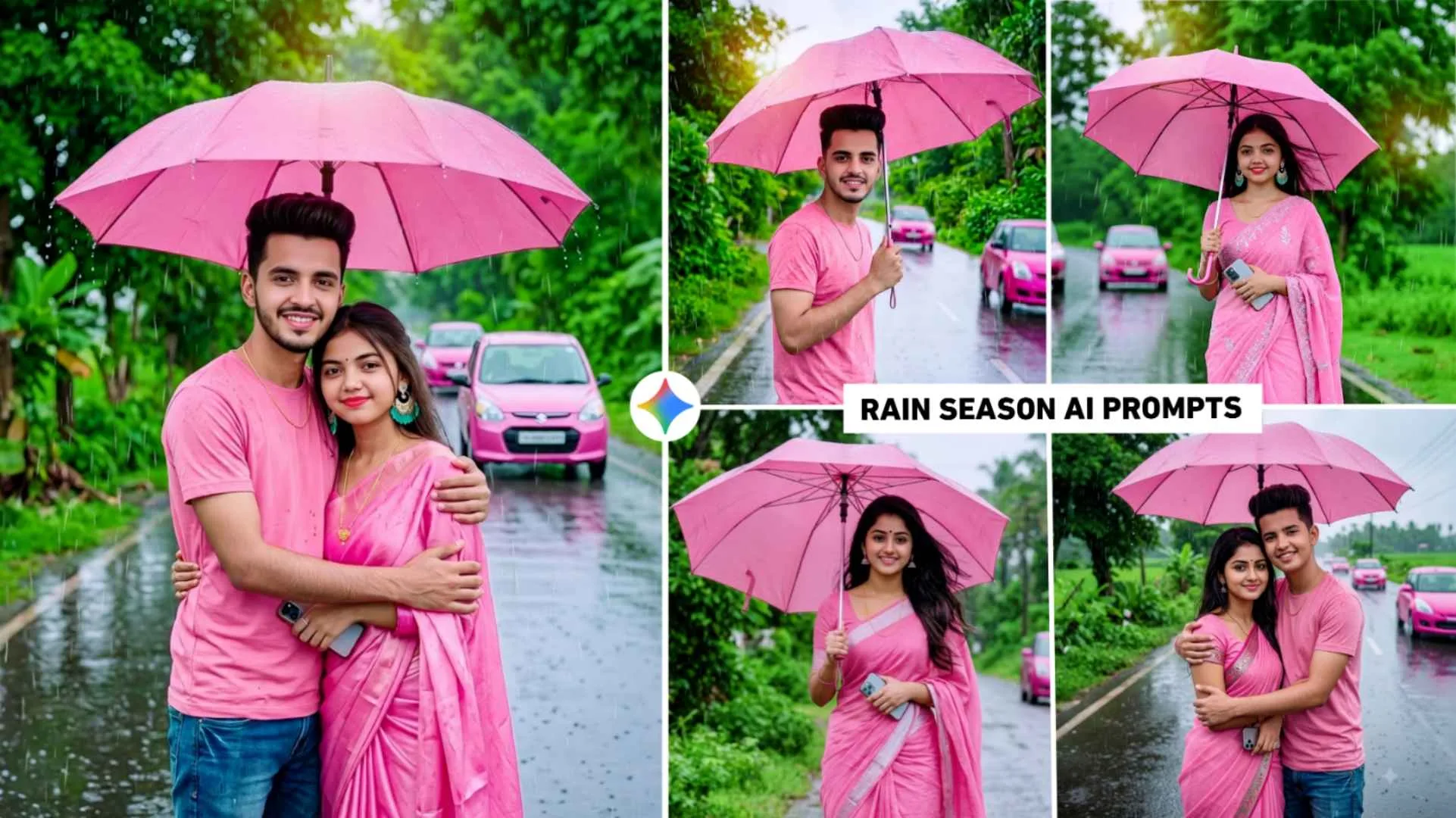 Rain Season Ai Photo Editing Prompts 2026 | Google Gemini