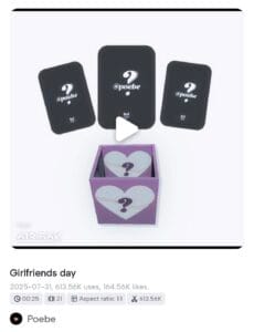 Girlfriend Day Capcut Template